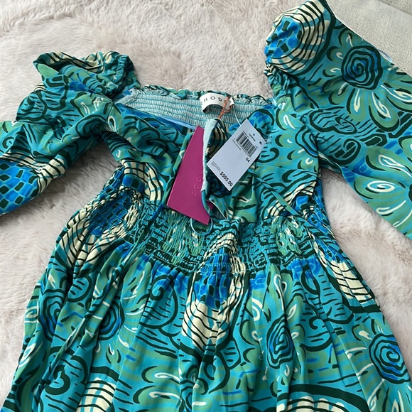 RHODE Phoenix Maxi Printed Dress - Picture 7 of 8